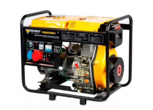 Електростанція дизельна (3 Ф) - FGD6500E3 (5.5кВт) (FORTE)